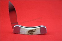 Dick Atkinson Custom Stag Scale Folding Knife