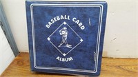 Baseball Card Blue Album #showing a few cards