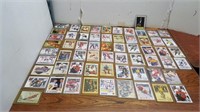 Various Hockey Cards in Plastic Cases