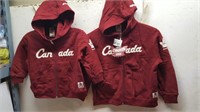 NEW Roots Childrens Burgandy Jacket Size 6X +