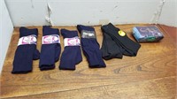 NEW 6 Part Mens Socks + 3 Pair Mens Size XL Briefs