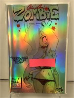 Lady Death rare zombie comic signed by artist EDT