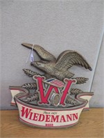 Vintage Wiedemann  Beer Sign