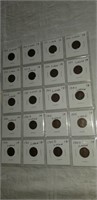 SHEET OF 20 WHEAT CENTS 1909-1925S