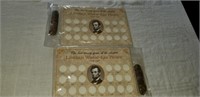 2 SETS LINCOLN WHEAT EAR PENNY CARDS
