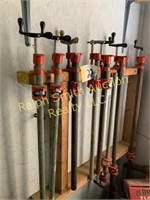 8 pipe clamps