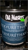 Gold Masters interior water based polyurethane