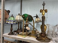 Lot of 7 Assorted Lamps.