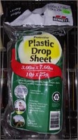 Bennett protective plastic drop sheet