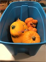 Box of pumpkins