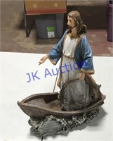 Matthew 4:10 Jesus figure