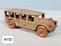 Aracade 1930s 4.5" Cast Iron Bus