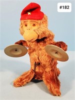 'Monkey Playing Cymbals'  7" Wind Up Toy