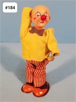 Red Nose Clown 7" Wind Up Toy