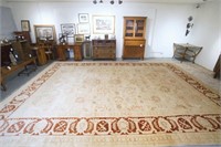 Fine Persian  rug  - signed  20' x 14'