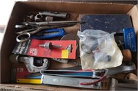 Flat of Scissors & Tools