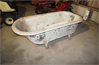Old Cast Iron Bathtub