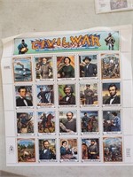 Civil War Collectible Stamps