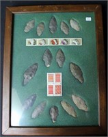 Flat of Indian Arrowheads