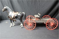 Plastic Horse Drawn Buck Board