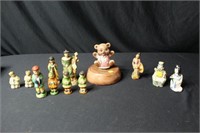 S/P Shakers, Figurines & a Musical Teddy Bear