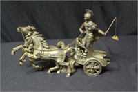 Metal Warrior Riding Chariot