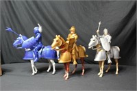 3 Knights on Horses