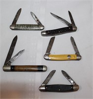 5 Pocket Knives (See Desc)