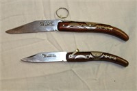 2 Okapi Lock Back Knives