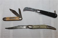 3 Colonial Knives(See Desc)