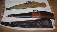 3 Heavy Padded Gun Cases(1-JC Higgins)-See Desc