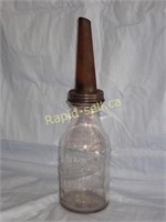 Antique Oil Bottle With Pour Spout
