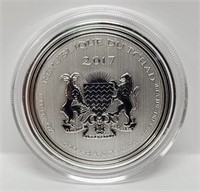 1 Oz. Republicuz Du Tchad Scorpion Silver Coin