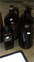 Brown Medical Bottles
