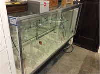Glass Cabinet 60x20x42 Does Not Include Contents