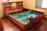 Queen Waterbed and Drawers