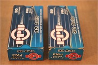 FMJ 32 Auto Ammo