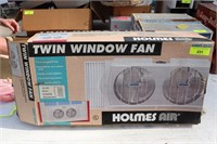 Twin Window Fan