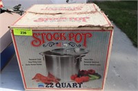22 Qt Stock Pot