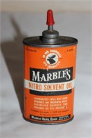 Vintage Marble's Nitro Solvent Oil Can(Empty)