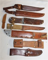8 Knife Sheaths