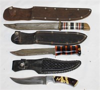 2 WWII Japanese Zero Handmade Knives & (See Desc)