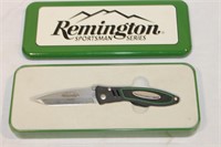 Remington Sportsman Series Knife with Tin Case