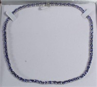 26CT. Genuine Tanzanite Necklace