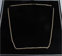Heavy 14k Yellow Gold Necklace