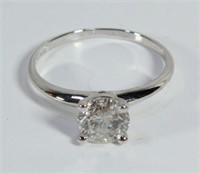 1.14ct. Round Diamond Solitaire Ring, 14k