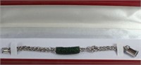 2.75ct. Genuine Emerald Bracelet