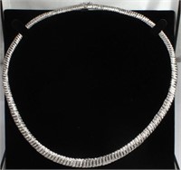 Large Diamond Eternity Necklace