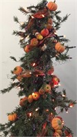 Fall Lighted/Decorated Artificial Tree 54”