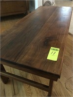 Pegged Coffee Table 48'x20" Pine- Teague Piece